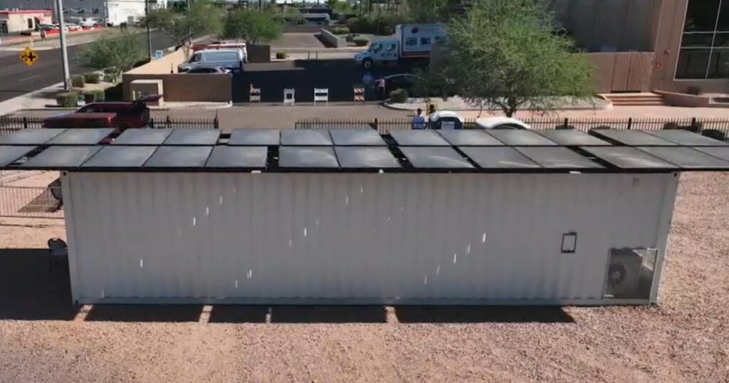 Phoenix repurposing shipping containers into cooling centers for ...